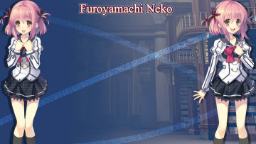 Картинка a+clockwork+ley-line +the+borderline+of+dusk аниме unknown +другое+ девушки взгляд фон