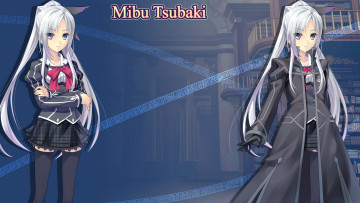 Картинка a+clockwork+ley-line +the+borderline+of+dusk аниме unknown +другое+ фон взгляд девушки