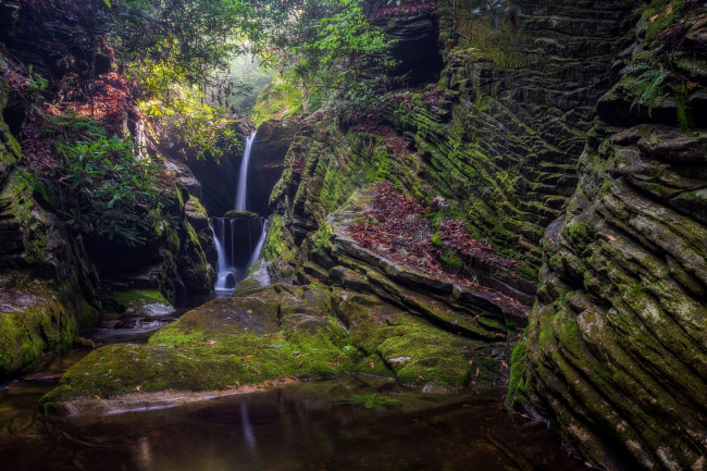 Обои картинки фото природа, водопады, простор