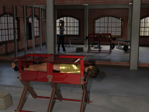 Картинка 3д+графика люди+ people фон взгляд девушки