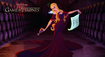 Картинка рисованное кино серсея бокал бумага бочки вино