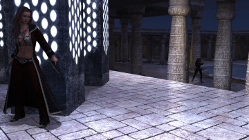 Картинка 3д+графика люди+ people фон взгляд девушка