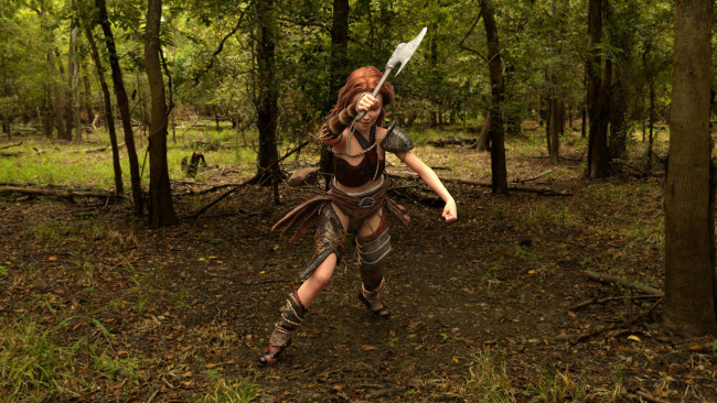 Обои картинки фото 3д графика, люди , people, фон, взгляд, девушка