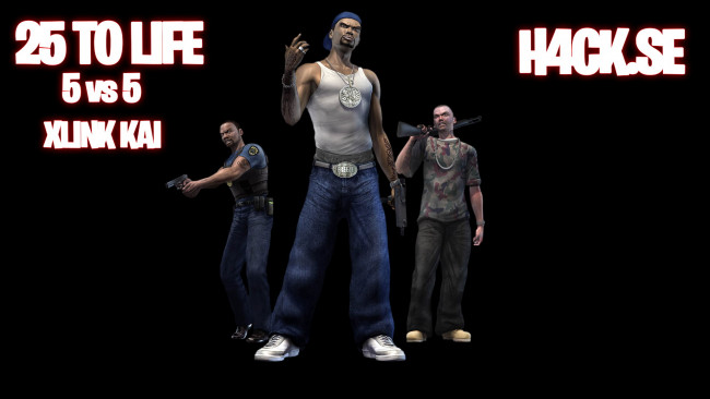 Обои картинки фото видео игры, 25 to life, оружие, бандиты