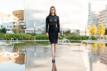 Картинка девушка+в+чёрном+белье девушки -+блондинки +светловолосые девушка красивая супер секси няша нежная классная модница лапочка мадам alexia