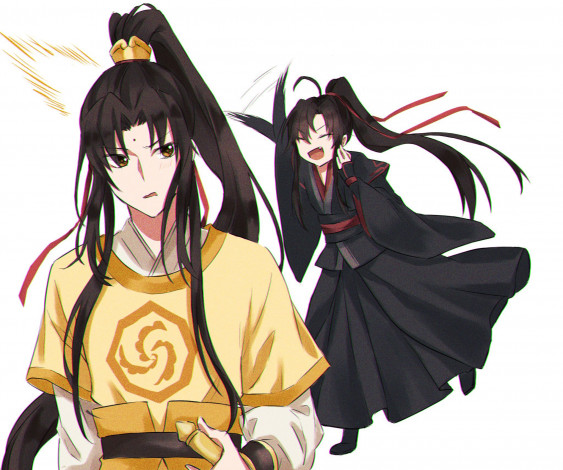 Обои картинки фото аниме, mo dao zu shi, the, untamed, неукротимый, повелитель, чэньцин, мосян, тунсю, mo, dao, zu, shi, магистр, дьявольского, культа