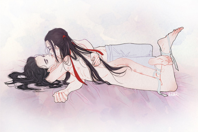 Обои картинки фото аниме, mo dao zu shi, the, untamed, неукротимый, повелитель, чэньцин, мосян, тунсю, mo, dao, zu, shi, магистр, дьявольского, культа