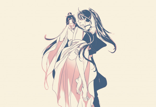 Обои картинки фото сюэ ян и сяо синчень, аниме, mo dao zu shi, the, untamed, неукротимый, повелитель, чэньцин, мосян, тунсю, mo, dao, zu, shi, магистр, дьявольского, культа