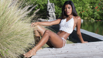 Картинка moana+rosi девушки moana rosi индонезия девушка модель брюнетка красотка поза флирт стройная сексуальная фигура