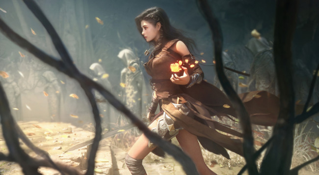 Обои картинки фото фэнтези, девушки, девушка