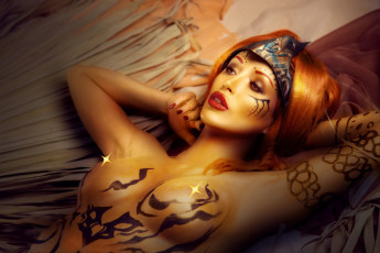 Картинка девушки valery+himera+ lera+himera образ бодиарт