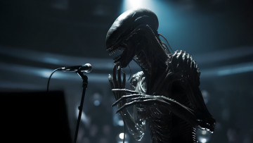 Картинка фэнтези чужой+ alien нейросети графика нейроарт ai art нейронные сети рисунки нейро искусство чужой ксеноморф