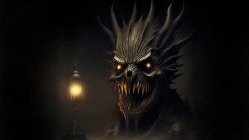 Картинка фэнтези демоны нейросети графика нейроарт ai art нейронные сети рисунки нейро искусство ужас