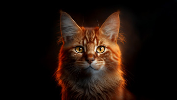 Картинка рисованное животные +коты нейросети графика нейроарт ai art нейронные сети рисунки нейро искусство кот