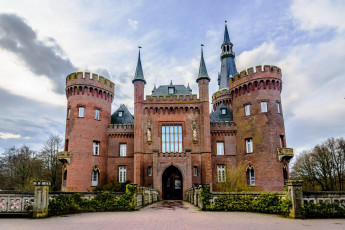 обоя moyland castle, города, замки германии, moyland, castle