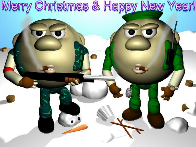 Обои картинки фото новым, годом, юмор, приколы