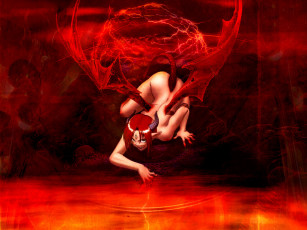 Картинка аниме angels demons