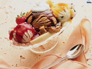 Картинка еда мороженое десерты