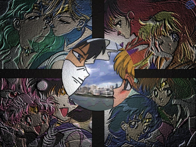 Обои картинки фото аниме, sailor, moon