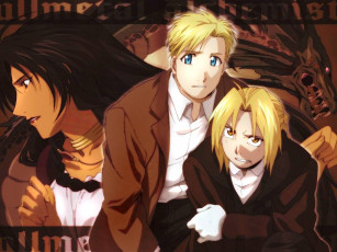 Картинка аниме fullmetal alchemist