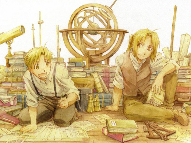Обои картинки фото аниме, fullmetal, alchemist