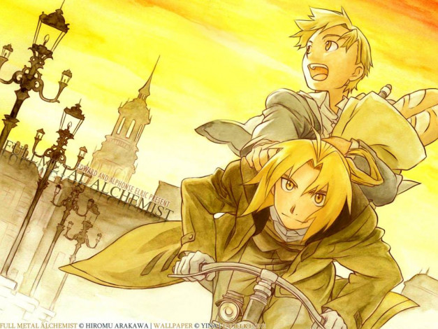 Обои картинки фото аниме, fullmetal, alchemist