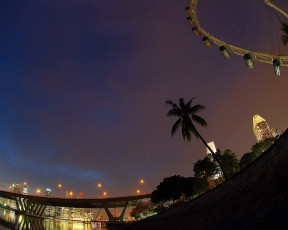 Картинка города огни ночного