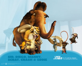 Картинка мультфильмы ice age the meltdown