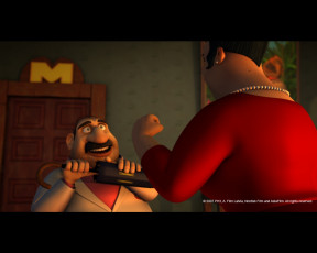 Картинка мультфильмы jungledyret hugo fr& 230 flabet og fri