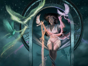 Картинка фэнтези девушки