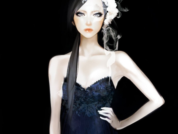 Обои картинки фото рисованные, люди