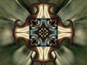 Картинка 3д графика fractal фракталы