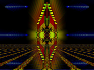 Картинка 3д графика fractal фракталы