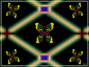 Картинка 3д графика fractal фракталы