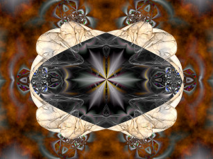 Картинка 3д графика fractal фракталы