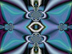 Картинка 3д графика fractal фракталы