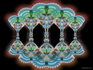 Картинка 3д графика fractal фракталы фрактал