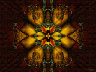 Картинка 3д графика fractal фракталы фрактал