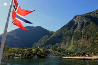 Картинка природа горы фиорд