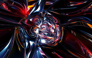 Картинка 3д графика abstract абстракции абстракция