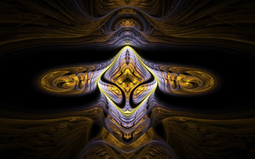Картинка 3д графика fractal фракталы