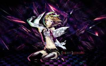 Картинка аниме vocaloid блондинка