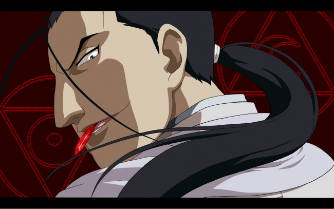 Обои картинки фото аниме, fullmetal, alchemist, волосы, глаза