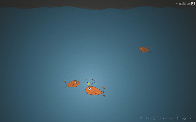 Обои картинки фото векторная, графика, рибы