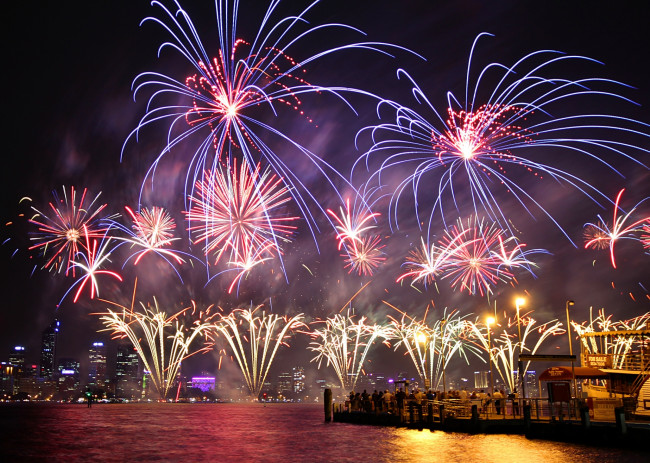 Обои картинки фото разное, салюты, фейерверки, ночь, фейерверк, праздник