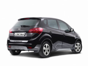 обоя автомобили, kia, темный, 2014г, crossover, venga