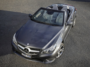 обоя автомобили, mercedes-benz, темный, 2013г, cabrio, e, 250, a207, au-spec