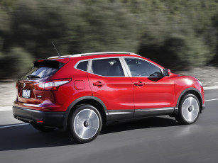 Картинка автомобили nissan datsun qashqai au-spec 2014г красный