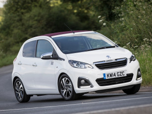 Картинка автомобили peugeot светлый 108 top 5-door 2014г uk-spec