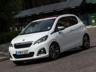 Картинка автомобили peugeot uk-spec 5-door 108 top светлый 2014г